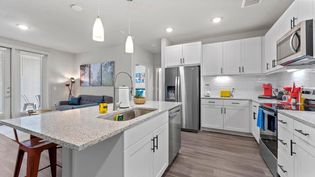 Apartmán Luxury Central Apts - Free Parking, Gym, Fast Wifi Austin Exteriér fotografie