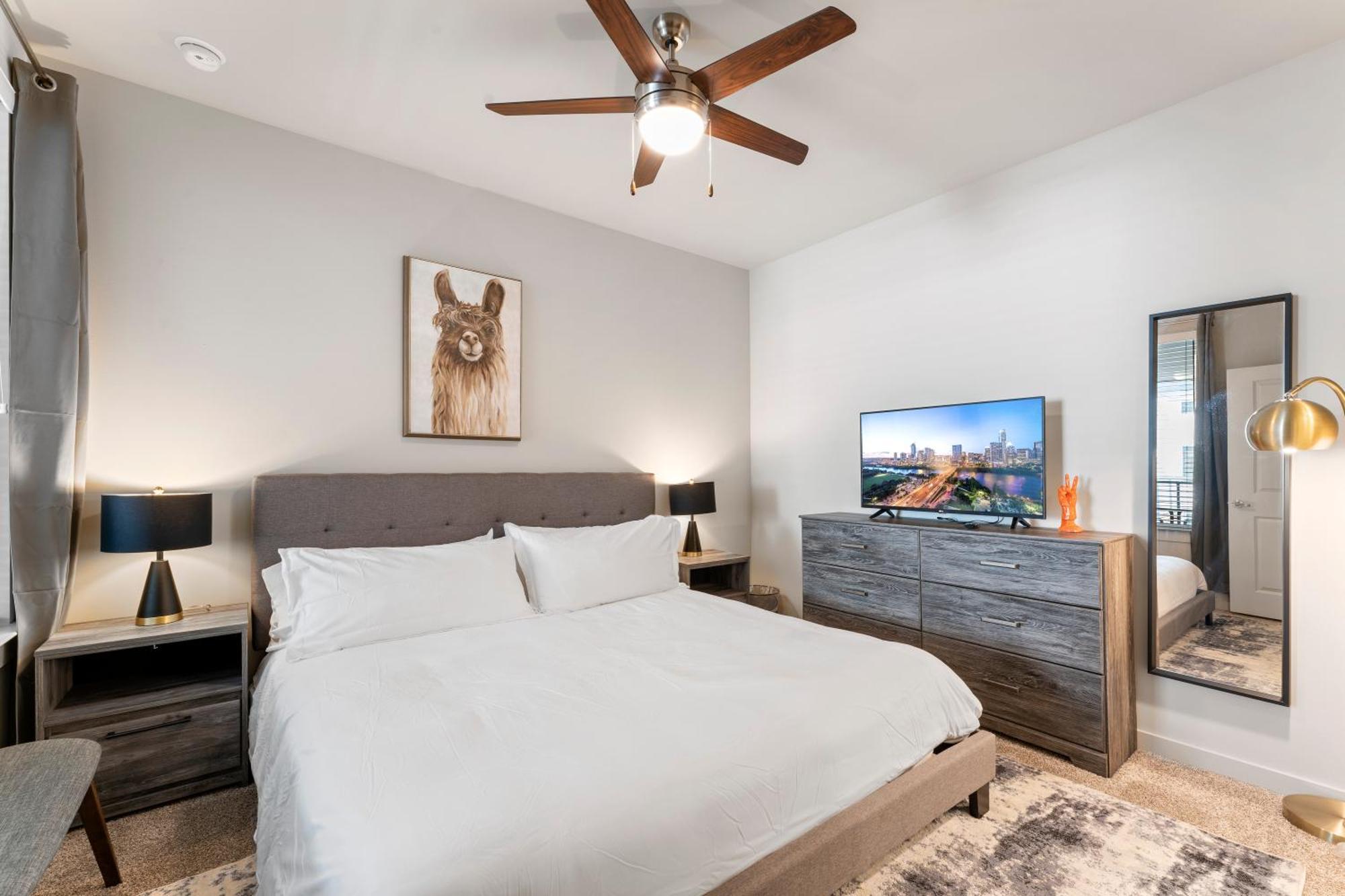 Apartmán Luxury Central Apts - Free Parking, Gym, Fast Wifi Austin Exteriér fotografie
